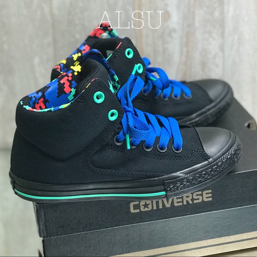 Converse Ctas High Street Black Solar Kid’s - Picture 4 of 8